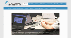 Desktop Screenshot of aixagon.fr